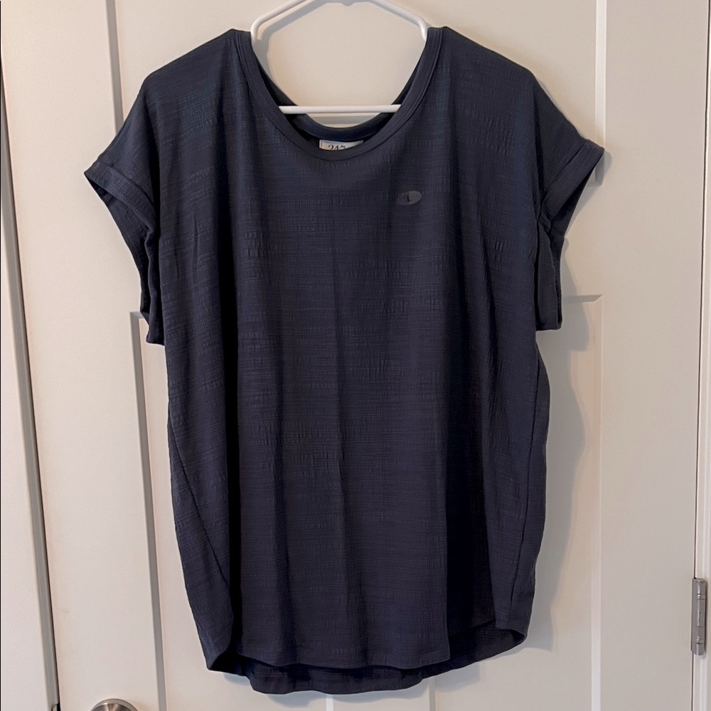 Women's Dark Blue Short Sleeve Tee